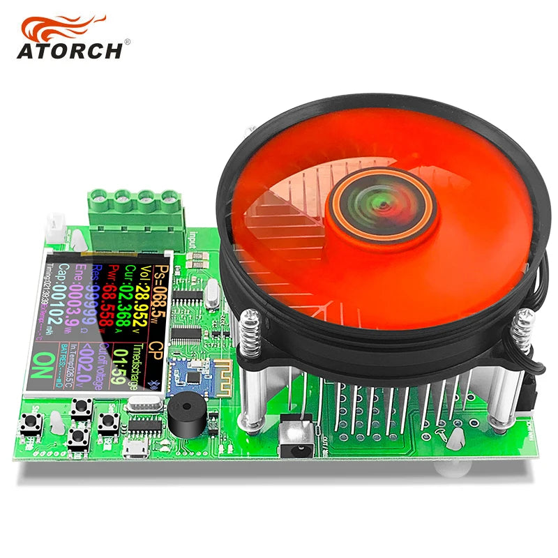 150W 20A Battery Capacity 4-wire Tester DC USB Tester Electronic Load Lithium Discharge Monitor Power Supply Checker With PC APP-EXPROTAS