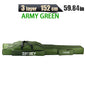 PROXPE 150-180cm Fishing Rod Bag Foldable Carp Pole Storage Carry Case
