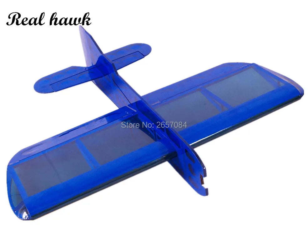 Balsa Wood Airplane 600mm Wingspan Model for Beginners