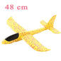 48cm EVA Foam Aircraft Toy Glider Hand Throw Flying Plane for Kids Outdoor