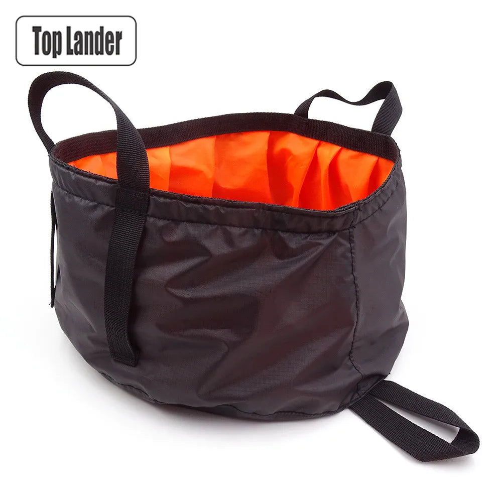 8.5L Collapsible Wash Basin Folding Bucket Water Container for Camping Travel