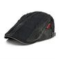 Flat Cap Men Adjustable Retro Newsboy Driving Hat Casual Beret