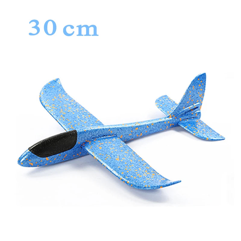 48cm EVA Foam Aircraft Toy Glider Hand Throw Flying Plane for Kids Outdoor