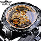 Winner Mechanical Sport Design Bezel Fashion Watch Mens Watches Top Brand Luxury Montre Homme Clock Men Automatic Skeleton Watch-EXPROTAS