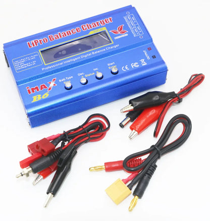 IMAX B6 80W Balance Digital Charger for Lipo NiMh RC Battery 12V 5A
