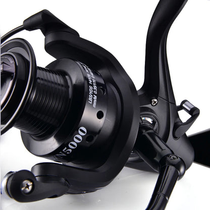 Carp Feeder Spinning Reel Lizard Long Cast Metal Spool Surf Sea Saltwater Reel