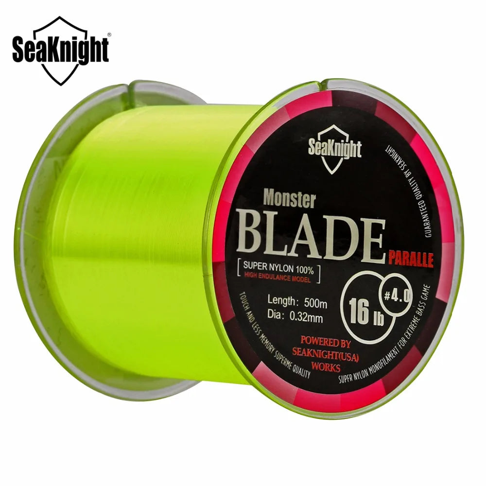 Seaknight Blade 500m Nylon Fishing Line Monofilament 2-35LB Carp