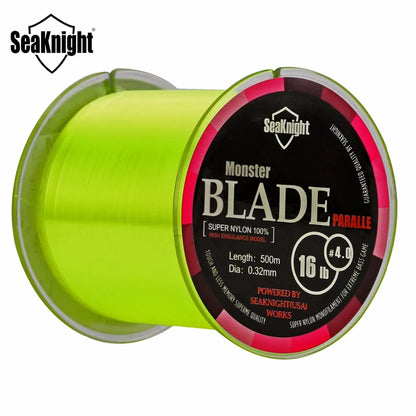 Seaknight Blade 500m Nylon Fishing Line Monofilament 2-35LB Carp