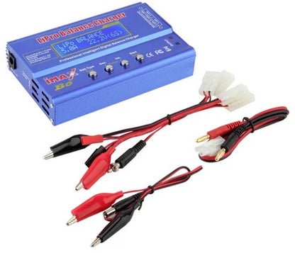 IMAX B6 80W Balance Digital Charger for Lipo NiMh RC Battery 12V 5A