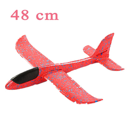 48cm EVA Foam Aircraft Toy Glider Hand Throw Flying Plane for Kids Outdoor