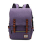 Vintage Oxford Laptop Backpack Waterproof 16" School Travel Bag Unisex Large