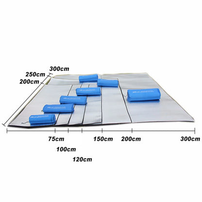 Camping Foam Foil Mat Thermal Sleeping Pad Outdoor Tent Footprint Heat Shield