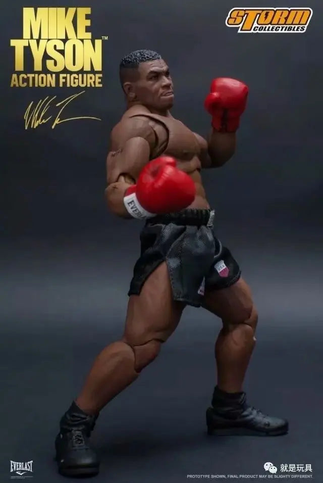 Storm Toys Mike Tyson Boxing Figure Three Head Sculpt Collectible Model