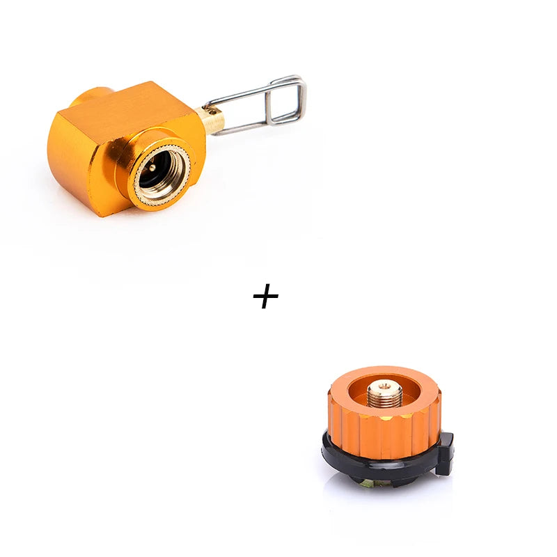 Refill Adapter Camping Stove Butane Gas Cylinder Tank Burner Equipment
