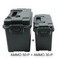 Plastic Ammo Storage Box Lightweight High-Strength Bullet Safety Crate Case