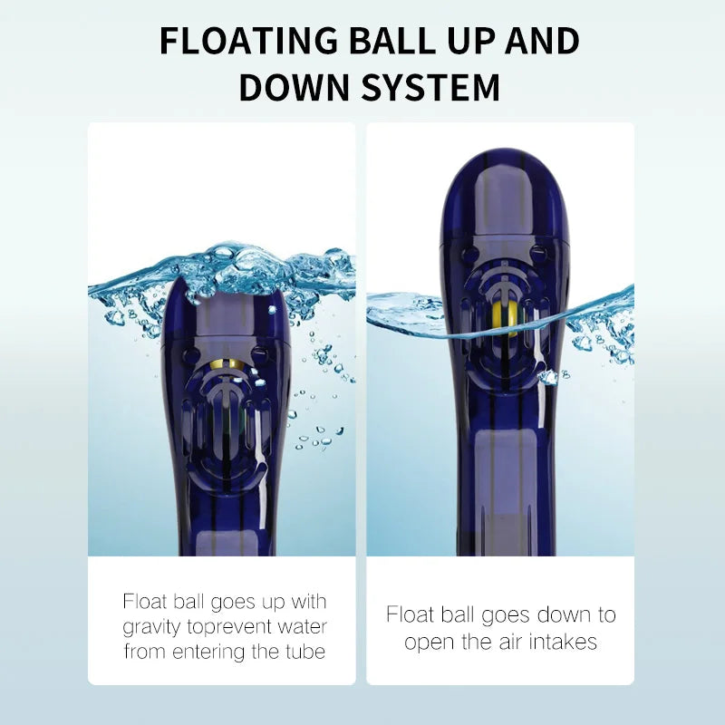 COPOZZ Professional Snorkeling Diving Mask Underwater Scuba Full Face Snorkel Mask Anti Fog Goggles for Adult Swimming Equipment-EXPROTAS