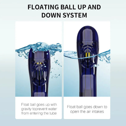 COPOZZ Professional Snorkeling Diving Mask Underwater Scuba Full Face Snorkel Mask Anti Fog Goggles for Adult Swimming Equipment-EXPROTAS