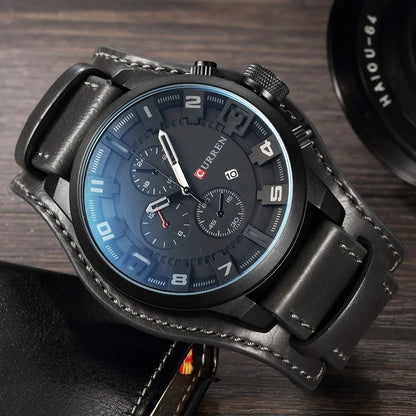 CURREN Men's Watches Top Brand Luxury Fashion&Casual Business Quartz Watch Date Waterproof Wristwatch Relogio Masculino-EXPROTAS