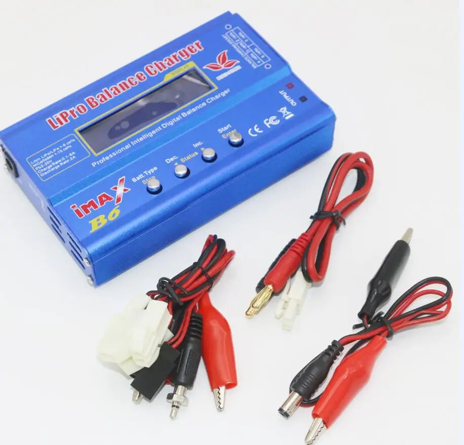 IMAX B6 80W Balance Digital Charger for Lipo NiMh RC Battery 12V 5A