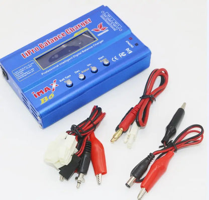 IMAX B6 80W Balance Digital Charger for Lipo NiMh RC Battery 12V 5A