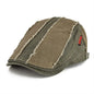 Flat Cap Men Adjustable Retro Newsboy Driving Hat Casual Beret