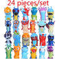 24pcs Slugterra Mini Figure Set 5cm Anime Collectible Models