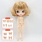 ICY DBS Blythe Doll White Skin Joint Body Brown Short Hair Matte Face BL3715