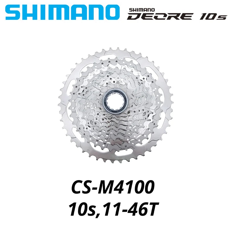 Shimano Deore CS-M4100 10-Speed MTB Cassette 11-42T to 11-46T