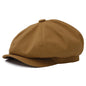 Men's Flat Ivy Cabbie Newsboy Cap Retro Casual Driving Hat Beret