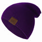 Unisex Beanie Hat Warm Soft Knitted Casual Winter Hat for Men & Women