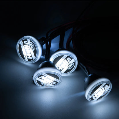 2/4Pcs LED Light for 1/10 RC Crawler TRX-4 SCX10 D90 Axial Car Cover
