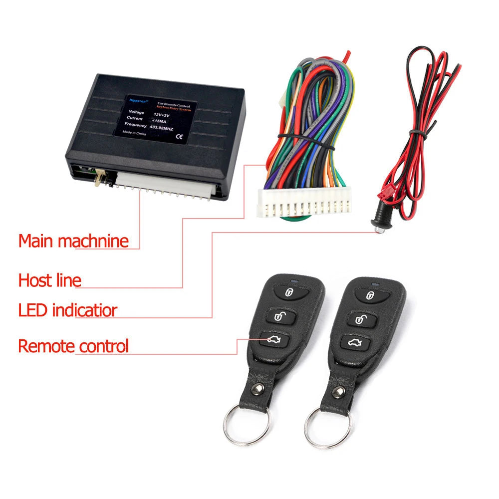 Universal Car Alarm Systems Auto Remote Central Kit Door Lock Keyless APP With Remote Contr Entry System Central Locking-EXPROTAS