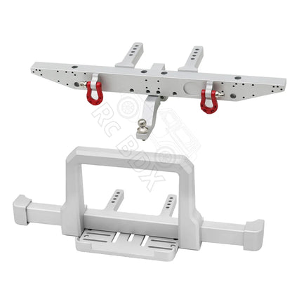 1/10 RC Crawler Aluminum Front & Rear Bumper Set for Traxxas TRX-4 - EXPROTAS