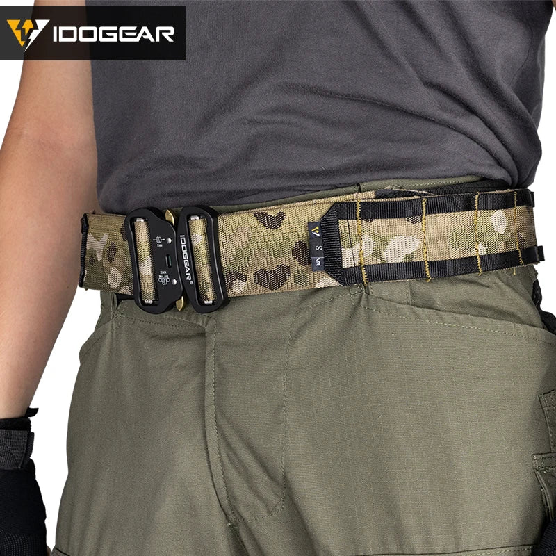 Quick Release Molle Belt Tactical Metal Buckle Hunting 3414
