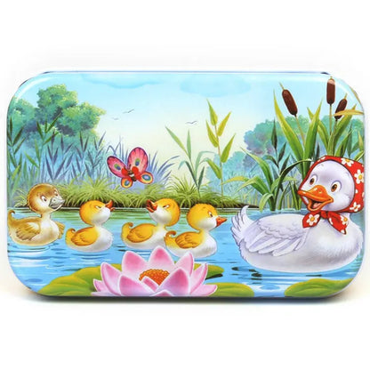 60pcs Wooden Jigsaw Puzzle Kids Toy Cartoon Animals Vehicles Educational Learning Gift