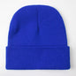 Warm Knitted Cap Beanie Wool Unisex Winter Hat Men Women 24 Colors