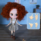 Icy Dbs Blyth Doll 20CM Joint Body Nude DIY Clothes Shoes for Girls
