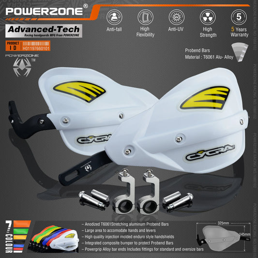 Powerzone Probend Handguards For Honda KTM ADV EXC EnduroHusqvarna TE CRF WRF DRZ KLX Motorcycle Dirt Bike ATV Handlebar - EXPROTAS