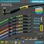 Braided Steel Hydraulic Brake Clutch Hose Line 450-2300mm for MX Dirt Bike Racing