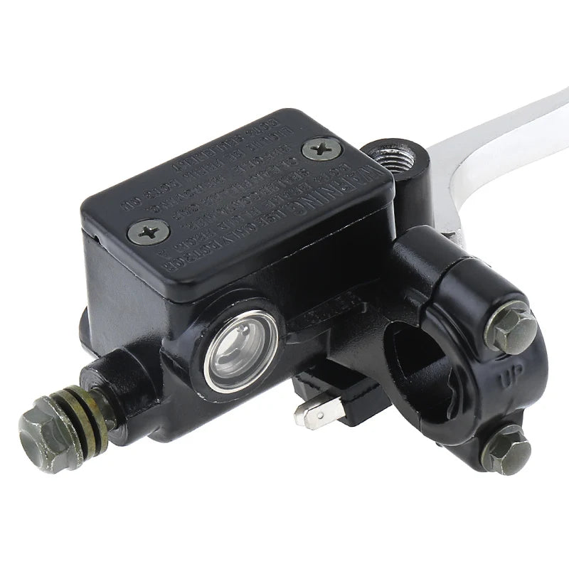 22MM M8/M10 Motorcycle Upper Front Brake Clutch Master Cylinder CNC Clutch Pump Reservoir Pump Lever Left Right for Honda Suzuk-EXPROTAS