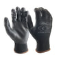 24 Pairs Work Gloves Safety Grip Coated Builders Gardening Nitrile Nylon