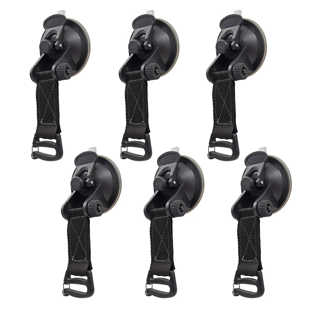Heavy Duty Car Suction Cup Anchor Hook for Camping Awning Canopy Tarp Tie Down
