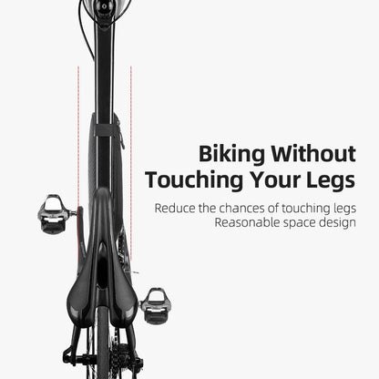 ROCKBROS 1.2L Triangle Frame Bag with Side Pockets Reflective Cycling Bike Accessory