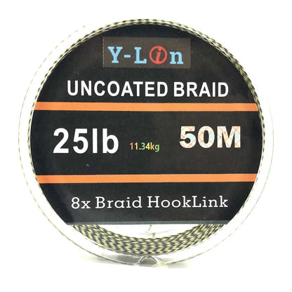 Soft Hook Carp Fishing Line 50m Braid Hooklink for Hair Rig 25/35LB
