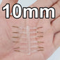 12pcs Metal Bait Spikes Carp Fishing Boilie Pins w/ Rubber Corn Hair Rigs
