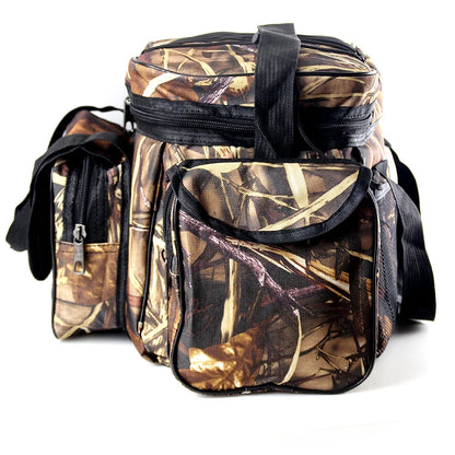 Large Fishing Bag Waterproof Tackle Carryall Shoulder Bag for Carp Fishing