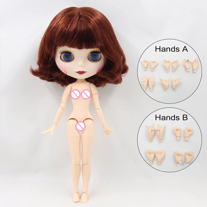 ICY DBS Blythe Doll 1/6 BJD Joint Body 30cm White Skin Random Eyes Anime Gift