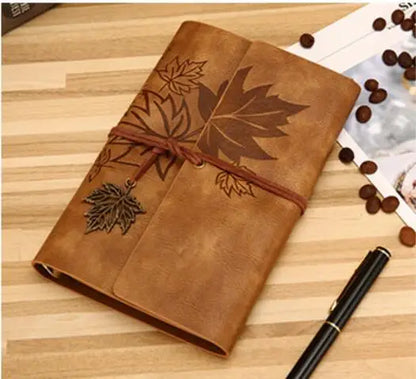 A5 A6 A7 Notebook PU Leather Vintage Diary Journal Notepad School Office