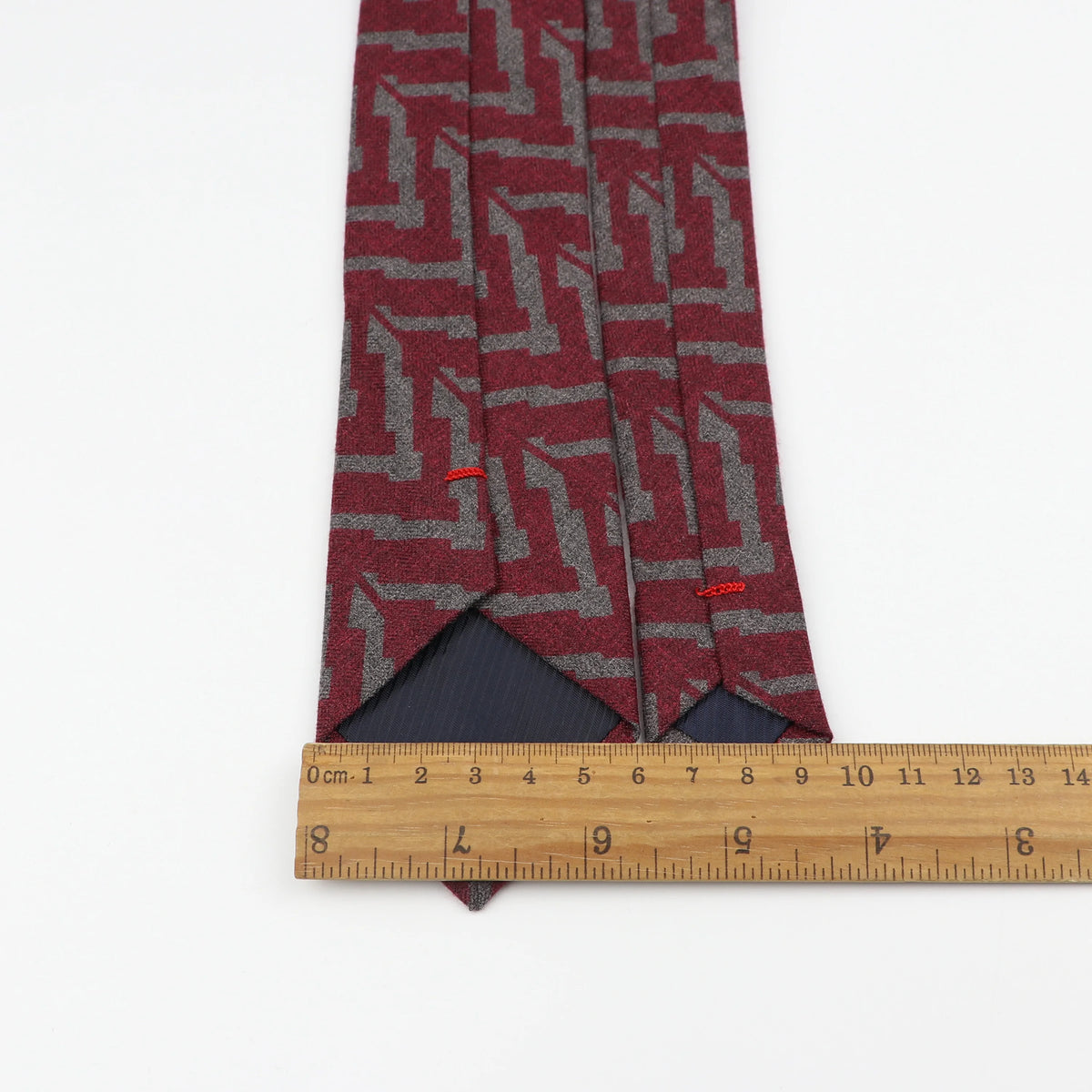 Men Necktie Wool Slim Brown Handmade Casual Ties Accessories