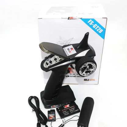 Flysky 2.4GHz Remote Receiver & Transmitter with Battery USB Cable for RC Car